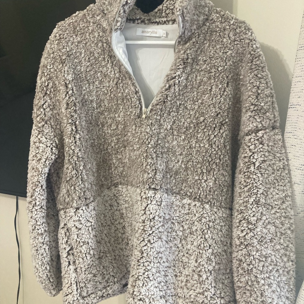 Sherpa pullover